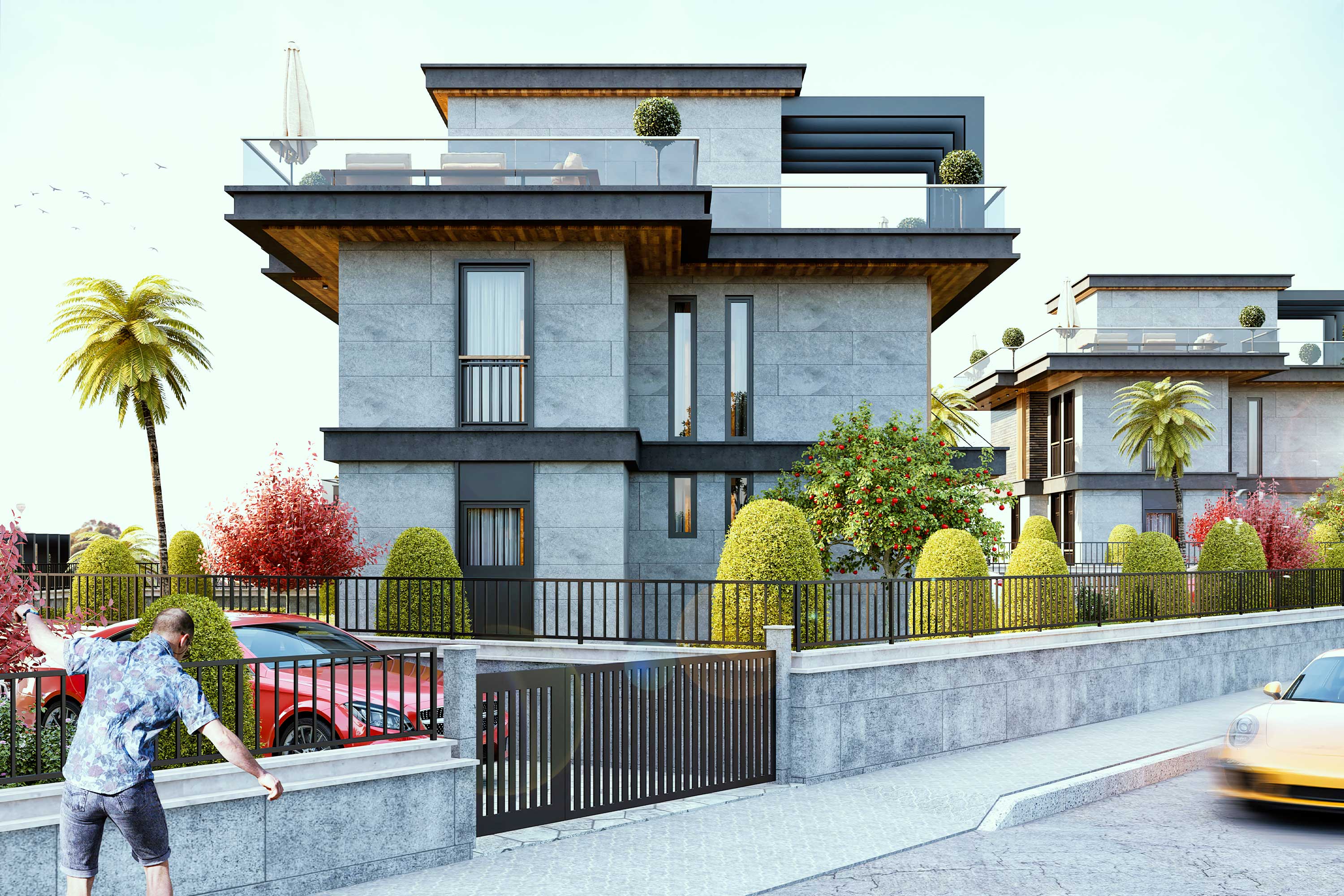 Başiskele Villaları Bahçe